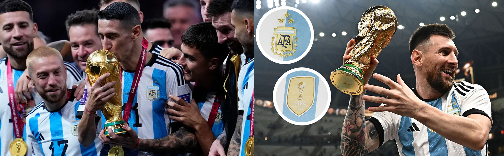 Camiseta Argentina 3 Estrellas 2022 2023